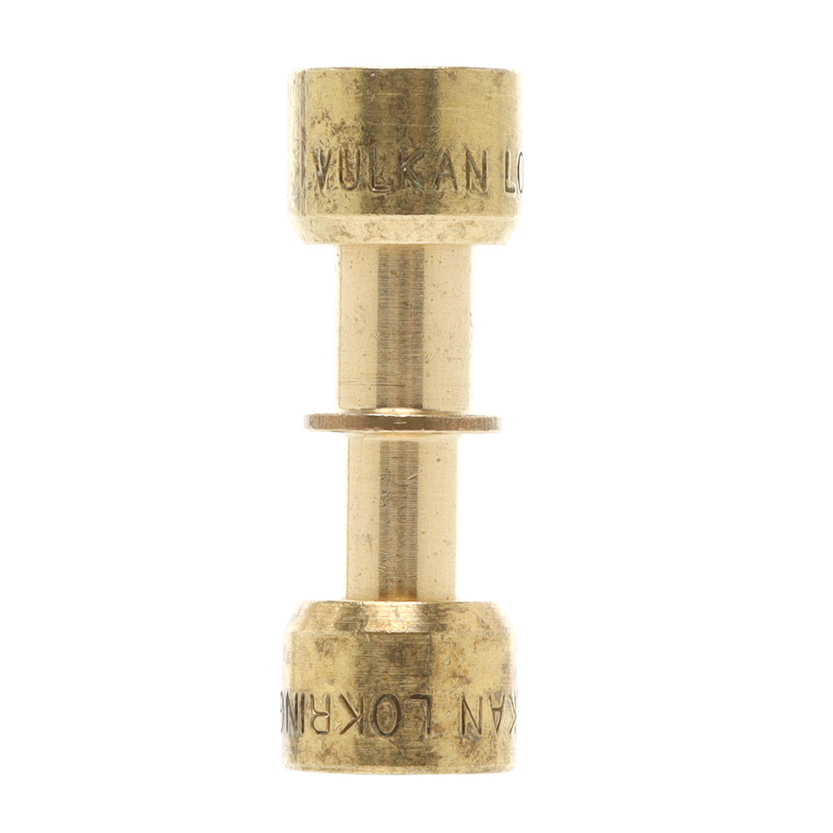 W11504432 - Genuine OEM Whirlpool Refrigerator Lokring Tube Coupler, 6mm - 5mm Brass Reducer